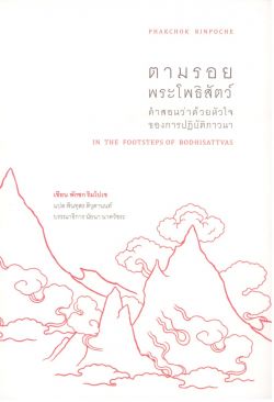 ตามรอยพระโพธิสัตว์: คำสอนว่าด้วยหัวใจของการปฏิบัติภาวนา IN THE FOOTSTEPS OF BODHISATTVAS