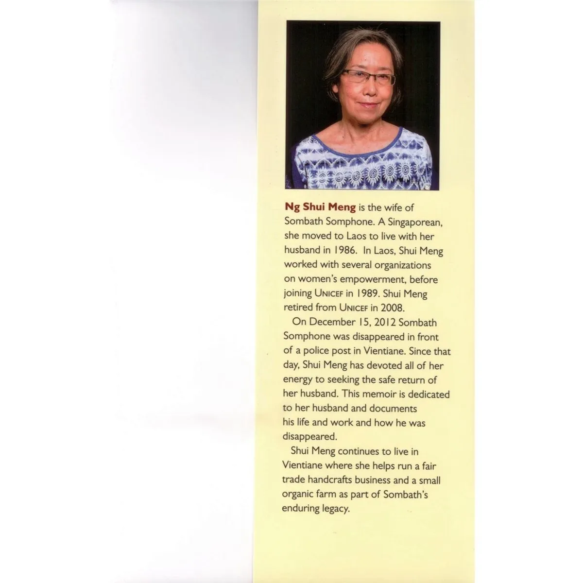 Silencing of a Laotian Son : the life, work and enforced disappearance of Sombath Somphone - Image 5