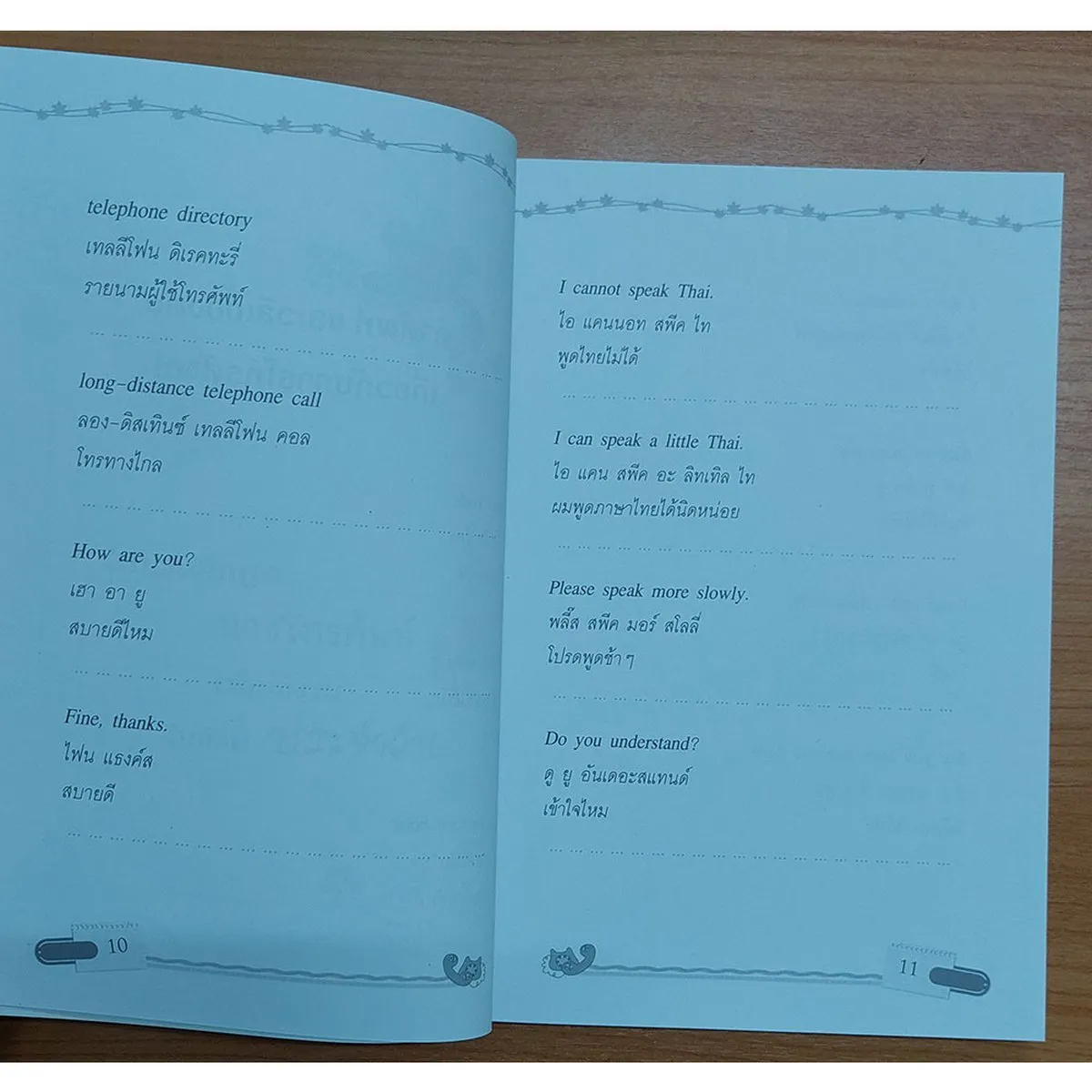 สำนวนฝึกพูดภาษาอังกฤษทางโทรศัพท์ - Image 7